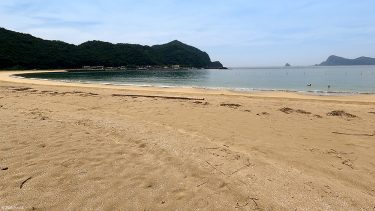【熊野江海水浴場】まるでプライベートビーチ?!地元の人に愛される海水浴場